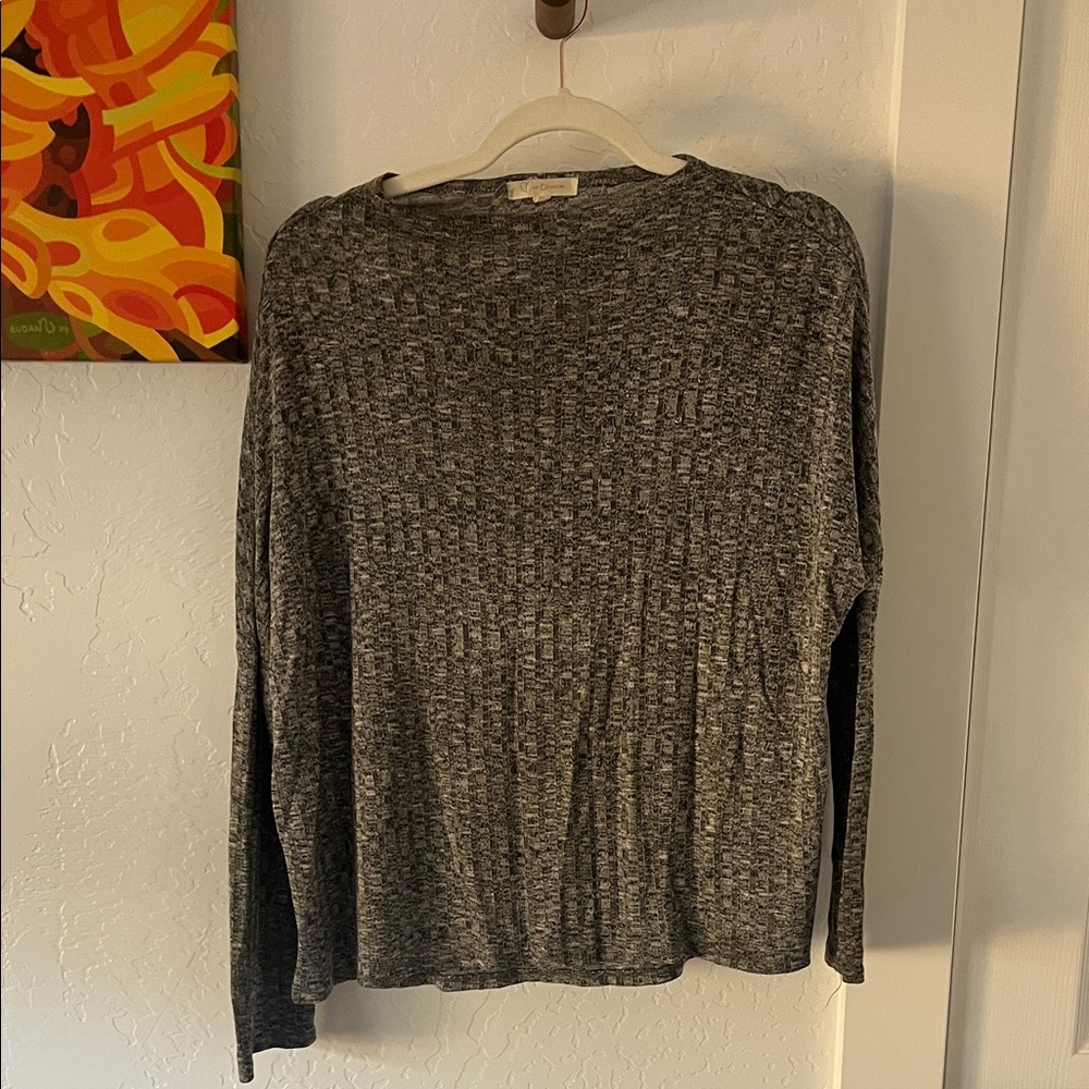 Gray Long Sleeve Shirt